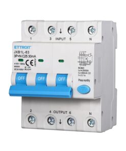 Interruttore Magnetotermico Differenziale 3P+N 25A 6KA 30mA 380V Occupa 4 Moduli DIN