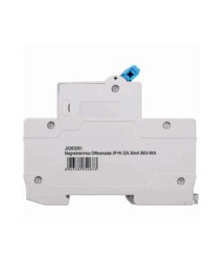 Alternative view of Interruttore Magnetotermico Differenziale 3P+N 32A 6KA 30mA 380V Occupa 4 Moduli DIN