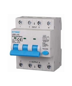 Interruttore Magnetotermico Differenziale 3P+N 40A 6KA 300mA 380V Occupa 4 Moduli DIN