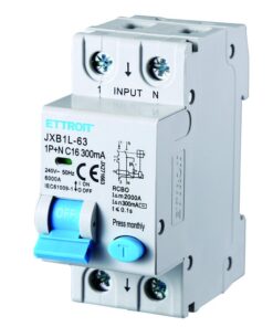 Interruttore Magnetotermico Differenziale 1P+N 16A 6KA 300mA 220V Occupa 2 Moduli DIN