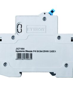 Interruttore Magnetotermico Differenziale Tipo A 1P+N 16A 6KA 30mA 220V Occupa 2 Moduli DIN