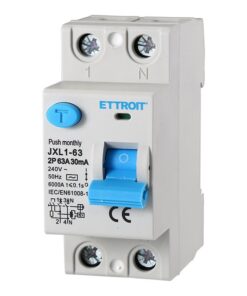 Interruttore Differenziale Puro 2P 63A 6kA 30mA 220V Salvavita Differenziale Occupa 2 Moduli DIN