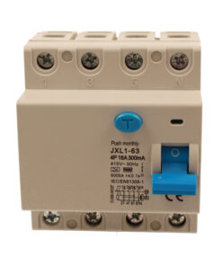 Alternative view of RCCB Interruttore Differenziale Puro Tipo F 3P+N 4M 6000A 300mA 16A AC 400V IP20 IEC61008-1