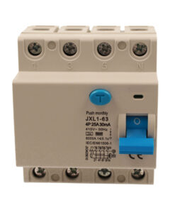Alternative view of RCCB Interruttore Differenziale Puro Tipo F 3P+N 4M 6000A 30mA 25A AC 400V IP20 IEC61008-1