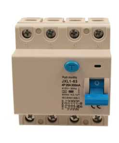 Alternative view of RCCB Interruttore Differenziale Puro Tipo F 3P+N 4M 6000A 300mA 25A AC 400V IP20 IEC61008-1