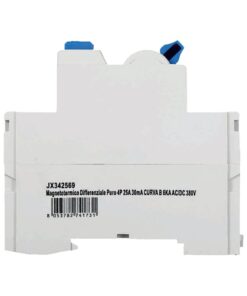Alternative view of RCCB Interruttore Differenziale Puro Tipo B 3P+N 4M 10000A 30mA 25A AC 400V IP20 IEC61008-1 / IEC62423