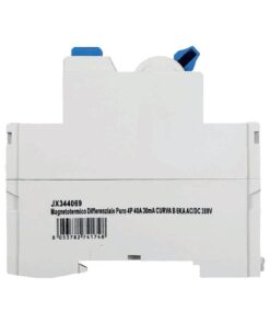 Alternative view of RCCB Interruttore Differenziale Puro Tipo B 3P+N 4M 10000A 30mA 40A AC 400V IP20 IEC61008-1 / IEC62423