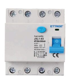RCCB Interruttore Differenziale Puro Tipo A 3P+N 4M 6000A 300mA 63A AC 400V IP20 IEC61008-1