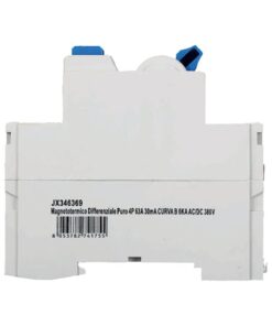 Alternative view of RCCB Interruttore Differenziale Puro Tipo B 3P+N 4M 10000A 30mA 63A AC 400V IP20 IEC61008-1 / IEC62423