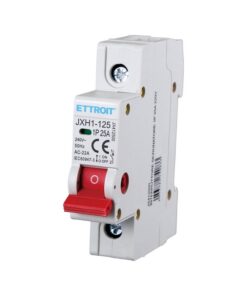 Alternative view of Interruttore Sezionatore 1P 25A 240VAC Guida DIN JXH1-125-1P-25A