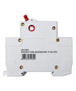 Interruttore Sezionatore 1P 40A 240VAC Guida DIN JXH1-125-1P-40A