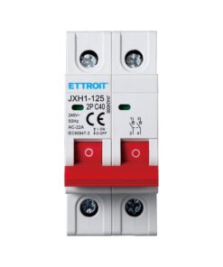 Interruttore Sezionatore 2P 40A 240VAC Guida DIN JXH1-125-2P-40A