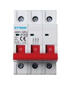 Interruttore Sezionatore 3P 40A 415VAC Guida DIN JXH1-125-3P-40A