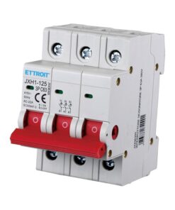 Alternative view of Interruttore Sezionatore 3P 63A 415VAC Guida DIN JXH1-125-3P-63A