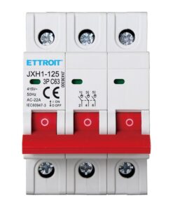 Interruttore Sezionatore 3P 63A 415VAC Guida DIN JXH1-125-3P-63A