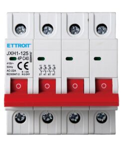 Interruttore Sezionatore 4P 40A 415VAC Guida DIN JXH1-125-4P-40A