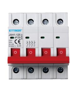 Interruttore Sezionatore 4P 63A 415VAC Guida DIN JXH1-125-4P-63A