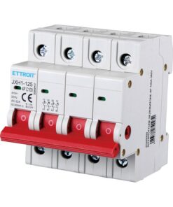 Alternative view of Interruttore Sezionatore 4P 100A 415VAC Guida DIN JXH1-125-4P-100A