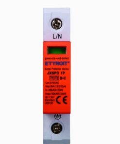 Scaricatore Di Sovratensione 220V T1+T2 B+C 1P 275V 8KA 25KA Occupa 1 Modulo DIN