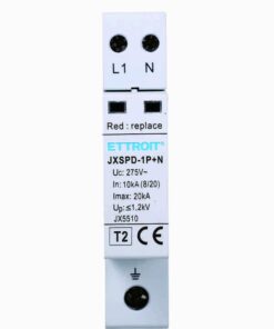 Scaricatore Di Sovratensione 220V T2 1P+N 275V 10KA 2 Poli Occupa 1 Modulo DIN