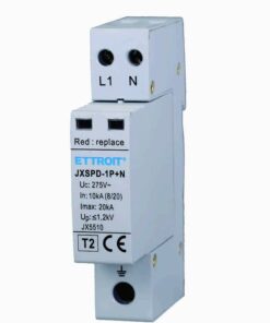 Scaricatore Di Sovratensione 220V T2 1P+N 275V 10KA 2 Poli Occupa 1 Modulo DIN