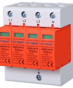 Scaricatore Di Sovratensione 220V T1+T2 220V 3P+N 4 Poli Occupa 4 Modulo DIN