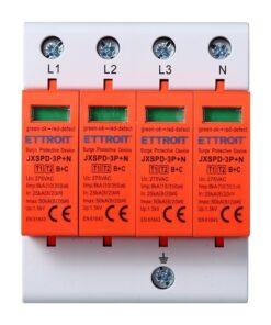 Alternative view of Scaricatore Di Sovratensione 220V T1+T2 220V 3P+N 4 Poli Occupa 4 Modulo DIN