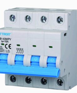 Interruttore Magnetotermico Fotovoltaico 4P DC 1000V 16A 6kA Occupa 4 Moduli DIN
