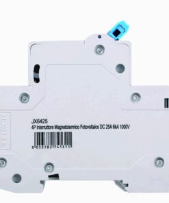 Alternative view of Interruttore Magnetotermico Fotovoltaico 4P DC 1000V 25A 6kA Occupa 4 Moduli DIN