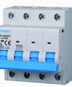 Interruttore Magnetotermico Fotovoltaico 4P DC 1000V 40A 6kA Occupa 4 Moduli DIN