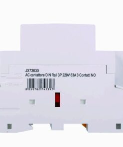 Alternative view of Contattore AC 3P 63A 3NO 380V Occupa 3 Moduli DIN