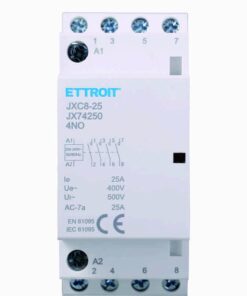 Contattore AC 4P 25A 4NO 380V Occupa 2 Moduli DIN