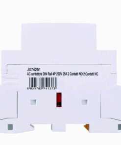 Alternative view of Contattore AC 4P 25A 2NO+2NC 380V Occupa 2 Moduli DIN