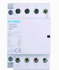 Contattore AC 4P 63A 4NO 380V Occupa 3 Moduli DIN