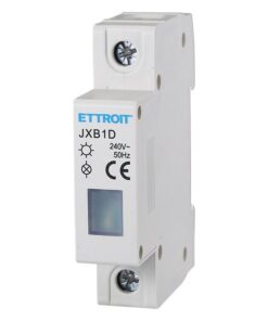 Indicatore Luminoso Modulare 230V Bianco Occupa 1 Modulo DIN Lampada Spia Led Segnalazione