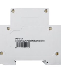 Alternative view of Indicatore Luminoso Modulare 230V Bianco Occupa 1 Modulo DIN Lampada Spia Led Segnalazione