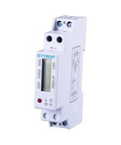 Contatore Energia Elettrica Per Uso Domestico 220V 5(45)A Occupa 1 Modulo Guida DIN