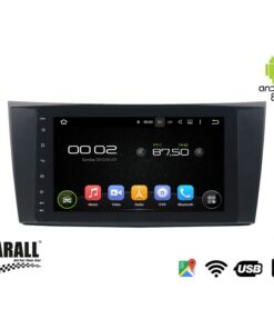 Autoradio Android 8,0 Mercedes Benz W211 GPS DVD USB SD WI-FI Bluetooth Navigatore