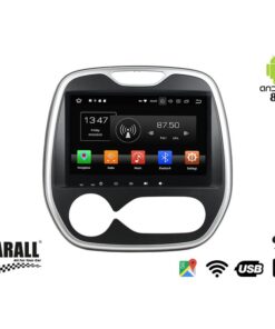 Autoradio Android 8,0 Renault Captur GPS DVD USB SD WI-FI Bluetooth Navigatore
