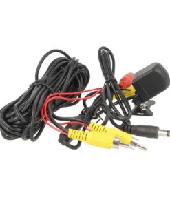 Telecamera Retromarcia Porta Targa Quadrata Con Linee Guida Dinamica Che Seguono La Sterzata Della Macchina