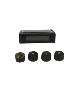 TPMS Wireless Pannello Solare Con 4 Sensori Esterni Per Privato Sistema Monitoraggio Pressione Pneumatici Digitale