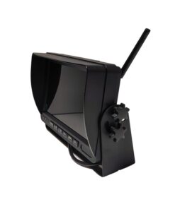 Alternative view of Monitor Wireless Ricevitore Professionale DVR Registratore 4 Canali 12V 24V Per Camion Tir 7 Pollici