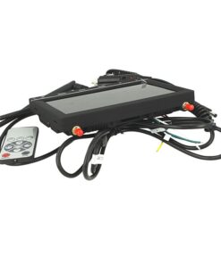 Monitor Wireless Ricevitore Professionale DVR Registratore 4 Canali 12V 24V Per Camion Tir 7 Pollici