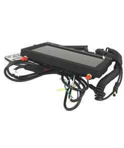 Monitor Wireless Ricevitore Professionale DVR Registratore 4 Canali 12V 24V Per Camion Tir 7 Pollici