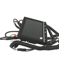 Monitor Wireless Ricevitore Professionale DVR Registratore 4 Canali 12V 24V Per Camion Tir 7 Pollici