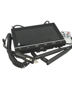 Monitor Wireless Ricevitore Professionale DVR Registratore 4 Canali 12V 24V Per Camion Tir 7 Pollici