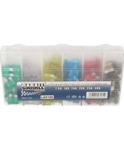 Kit 180 Fusibile Lama Lamellare Auto Moto Camper Barca Camion Quad 7.5A 10A 15A 20A 25A 30A 12V 24V