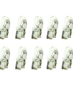10 Pezzi Lampada Alogena T10 W2W 12V 2W Tutto Vetro W2,1x9,5d