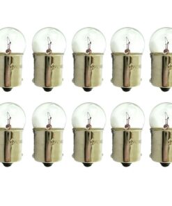 10 Lampade Alogene G18,5 BA15S 12V 5W R5W per Auto Moto Posizione Targa