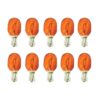 10 Pezzi Lampada Alogena T20 WY21W 12V 21W Arancione Amber